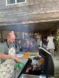 Barbecue camping Dordogne Frankrijk