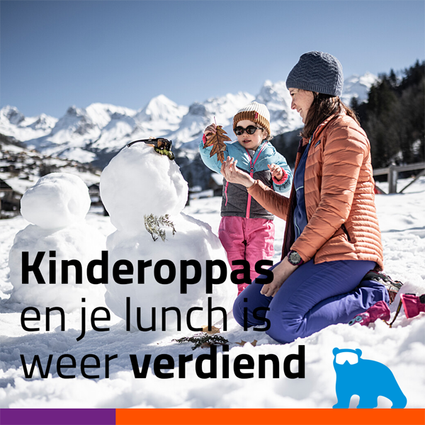 Maak samen een sneeuwpop tijdens de oppas!