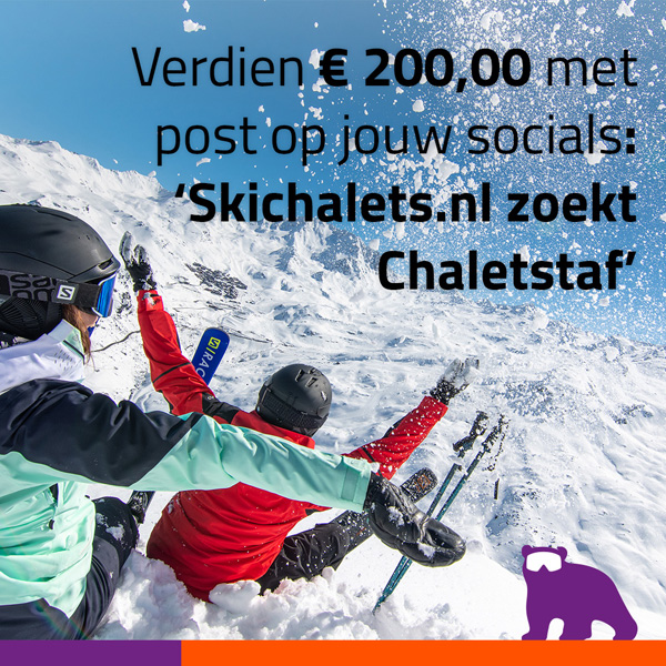 Gebruik je socials en verdien een bonus.